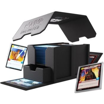 Deck Box - Gamegenic - Star Wars Unlimited - Double Deck Pod Black