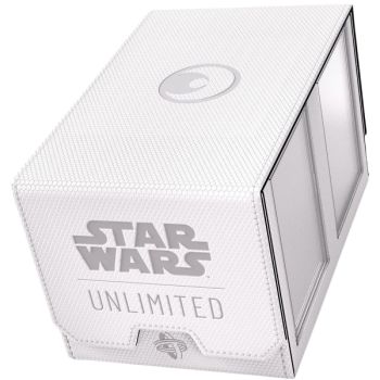photo Deck Box - Gamegenic - Star Wars Unlimited - Double Deck Pod White/Black