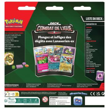 Deck Combat de Ligue – Lanssorien-Ex - Pokémon - FR