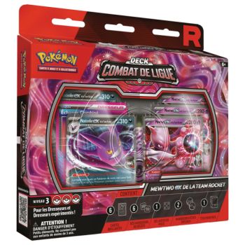 photo Deck Combat de Ligue – Mewtwo Ex de la Team Rocket - Pokémon - FR