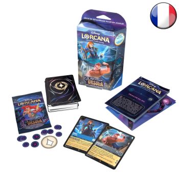 Deck de Démarrage - Saphir / Acier - FR - Le Retour d'Ursula - 1st Print - Disney Lorcana