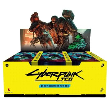 Display Beta Welcome to Night City - 36 Boosters - EN - Cyberpunk TCG