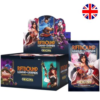 Display Set 1 Origins - Boite de 24 Boosters - EN - Riftbound : LoL TCG