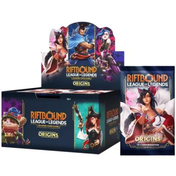 Display Set 1 Origins - Boite de 24 Boosters - EN - Riftbound : LoL TCG