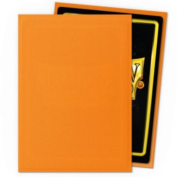 Dragon Shield - 100 Protège cartes - Sleeves - Standard Matte - Orange