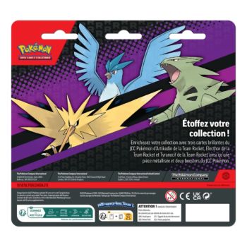 Duopack Artikodin, Électhor et Tyranocif de la Team Rocket - FR - [EV03][EV06] - Pokémon
