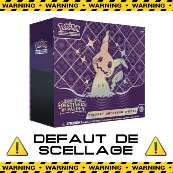 Item ETB Destinées de Paldea Mimiqui - Coffret Dresseur d'Elite - Pokémon - FR -  [SV4.5][EV4.5]