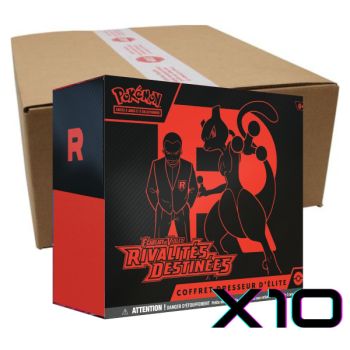 Item ETB Rivalités Destinées - Case de 10 Coffrets Dresseur d'Elite - Pokémon - FR - [SV10][EV10]