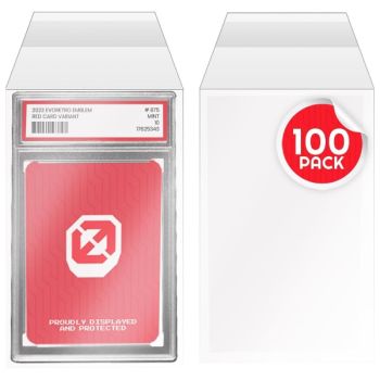 Evoretro - 100 Pochettes de Protection - Cartes Gradées PSA