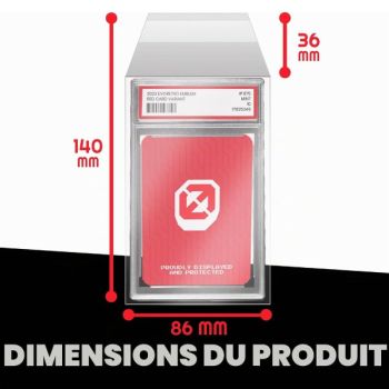 Evoretro - 100 Pochettes de Protection - Cartes Gradées PSA