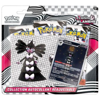 Tripack Flamme Blanche - Collection Autocollant Coffret Tech Stickers- Pokémon - FR - [SV10.5][EV10.5]
