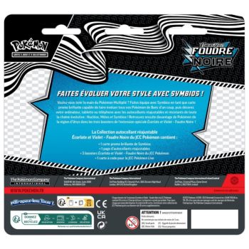 Tripack Foudre Noire - Collection Autocollant Coffret Tech Stickers- Pokémon - FR - [SV10.5][EV10.5]