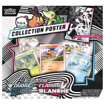 Foudre Noire & Flamme Blanche - Coffret Collection Poster - Pokémon - FR - [SV10.5][EV10.5]