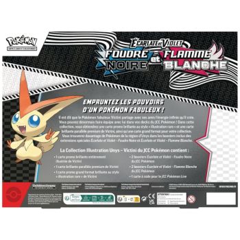 Foudre Noire & Flamme Blanche - Coffret Illustration Victini - Pokémon - FR - [SV10.5][EV10.5]
