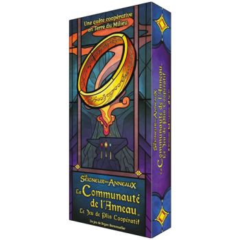 Jeu de Société - La Communauté de l’Anneau : Le Jeu de Plis Coopératif - FR