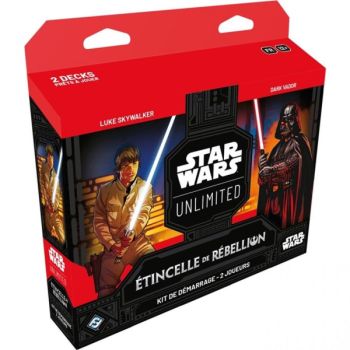 Kit de Démarrage 2 Joueurs - Star Wars - FR - Étincelle de Rébellion - SWU