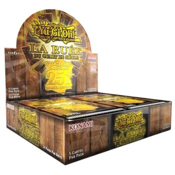 photo La Ruée du Quart de Siècle - FR - Boite de 24 Boosters - RA04-FR - Yu-Gi-Oh!