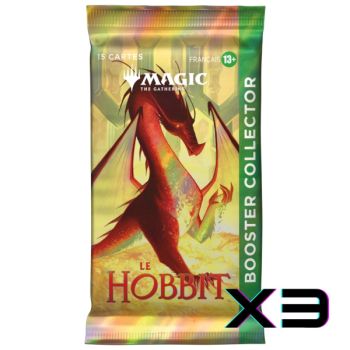 Le Hobbit - FR - Lot de 3 Boosters Collector - Magic: The Gathering - HOB