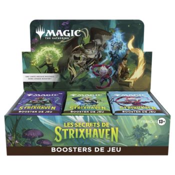 Les Secrets de Strixhaven - FR - Boîte de 30 Play Boosters - Magic: The Gathering - SOS