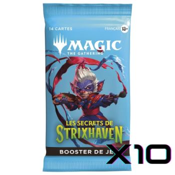 photo Les Secrets de Strixhaven - FR - Lot de 10 PlayBoosters - Magic: The Gathering - SOS
