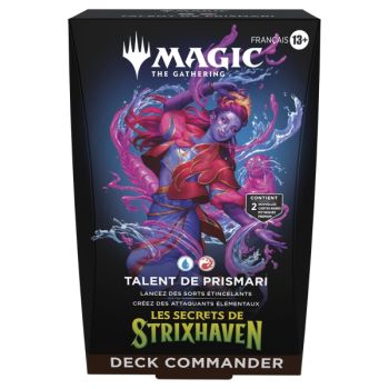 Les Secrets de Strixhaven - Lot de 5 Decks Commander - FR - Magic the Gathering - SOS