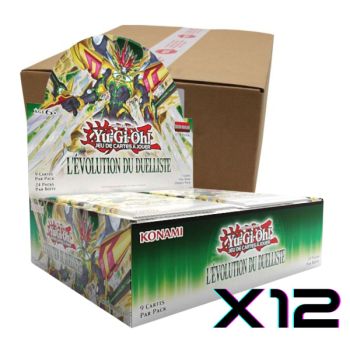 photo L'Evolution du Duelliste - FR - Case de 12 Boites de 24 Boosters - DUAD-FR - Yu-Gi-Oh!