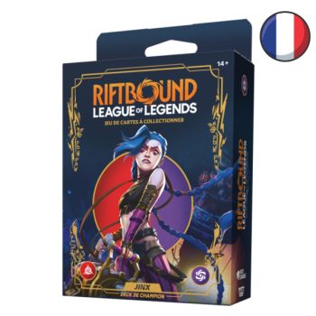 Lot 3 Decks de Champion - FR - Jinx, Viktor, Lee Sin - Origines - Riftbound TCG - Set 1