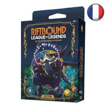 Lot 3 Decks de Champion - FR - Jinx, Viktor, Lee Sin - Origines - Riftbound TCG - Set 1