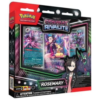 Lot de 2 Decks Combat Rivalité – Rosemary/Pierre - Pokémon - FR