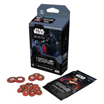 Lot de 2 decks de démarrage - Cendres de l'Empire - FR - Star Wars Unlimited - SWU8