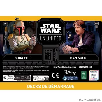 Lot de 2 decks de démarrage - Passage en Vitesse Lumière - FR - Star Wars Unlimited - SWU4