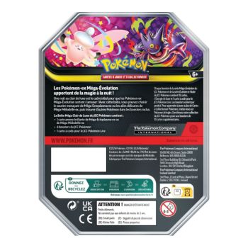 Lot de 2 Pokébox - Méga-Mélodelfe ex et Méga-Ectoplasma ex - Q2 2026 - FR - Pokémon
