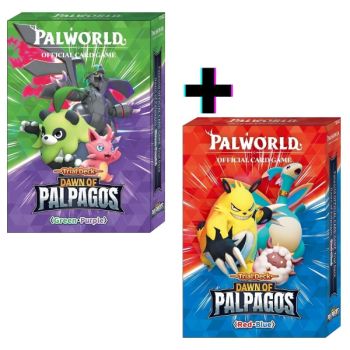 Lot de Trial Decks Palworld - Dawn of Palpagos TD01 & TD02