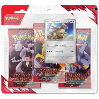 Lot de Tripack Kangourex et Zébkitz - Rivalités Destinées - FR - [SV10][EV10] - Pokémon