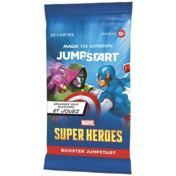 Marvel Super Heroes - FR - Lot de 4 Boosters Jumpstart - Magic: The Gathering - MSH