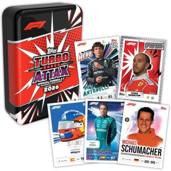 Mega Tin F1 Turbo Attax 2026/27 - Topps - 48 cartes - EN