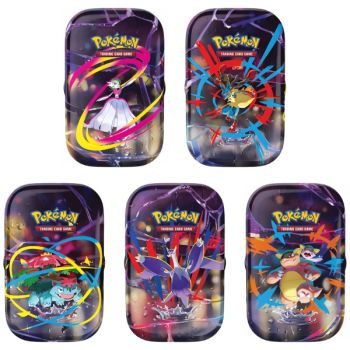 Mini Tin - Méga Evolution Méga-Héroïsme - Lot des 5 illustrations - FR - [ME1][ME01] - Pokémon