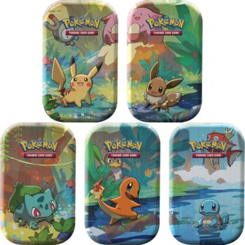 photo Mini Tin Pokebox - Mai 2019 - Amis de Kanto - FR - Pokémon