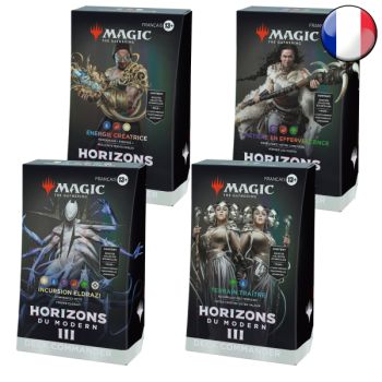 Modern Horizons 3 MH3 - FR - Lot de 4 Decks Commander - Magic the Gathering