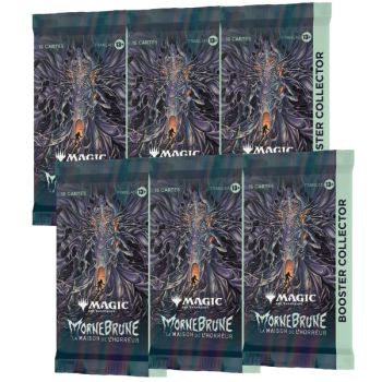 Mornebrune : La Maison de l’horreur DSK - Lot de 6 Boosters Collector - Magic the Gathering