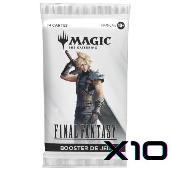 MTG x Final Fantasy - FR - Lot de 10 Boosters Play - Magic the Gathering - FIN
