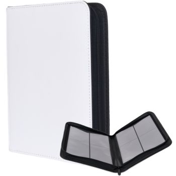 photo Newave Collectibles - Toploader-Zip Binder : Premium White (144 cartes)