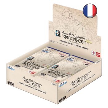 One Piece CG - EB02 - Anime 25th Collection - Boite de 24 Boosters - FR