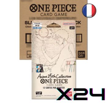 photo One Piece CG - EB02 - Anime 25th Collection - Carton de 24 Boosters sous blisters - FR
