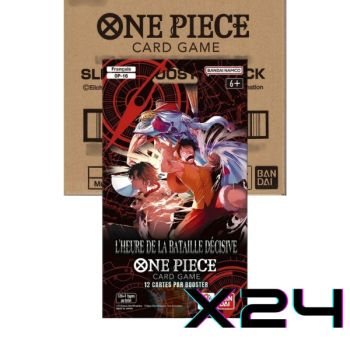 One Piece CG - L'HEURE DE LA BATAILLE DÉCISIVE - FR - Display de 24 Blister Boosters - [OP-16]