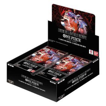 One Piece CG - L'Heure De La Bataille Décisive - FR - Display de 24 Boosters - [OP-16]