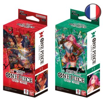 One Piece CG - Lot de 6 Decks pour Débutant ST-23 à ST-28 - FR