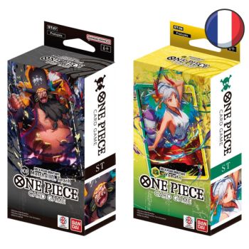 One Piece CG - Lot de 6 Decks pour Débutant ST-23 à ST-28 - FR