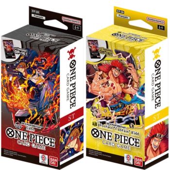 One Piece CG - Lot de 6 Decks pour Débutant ST-31 à ST-36 - FR