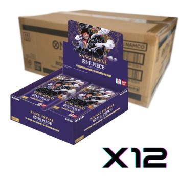photo One Piece CG - OP10 - Case de 12 Boites Sang Royal - Boite de 24 Boosters - FR